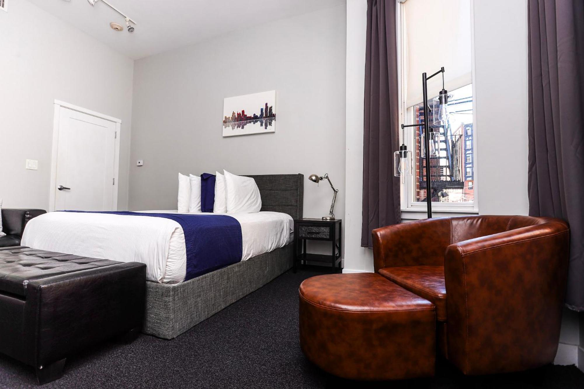 Large Stylish Newbury Street Studio W/ Kitchen 波士顿 外观 照片