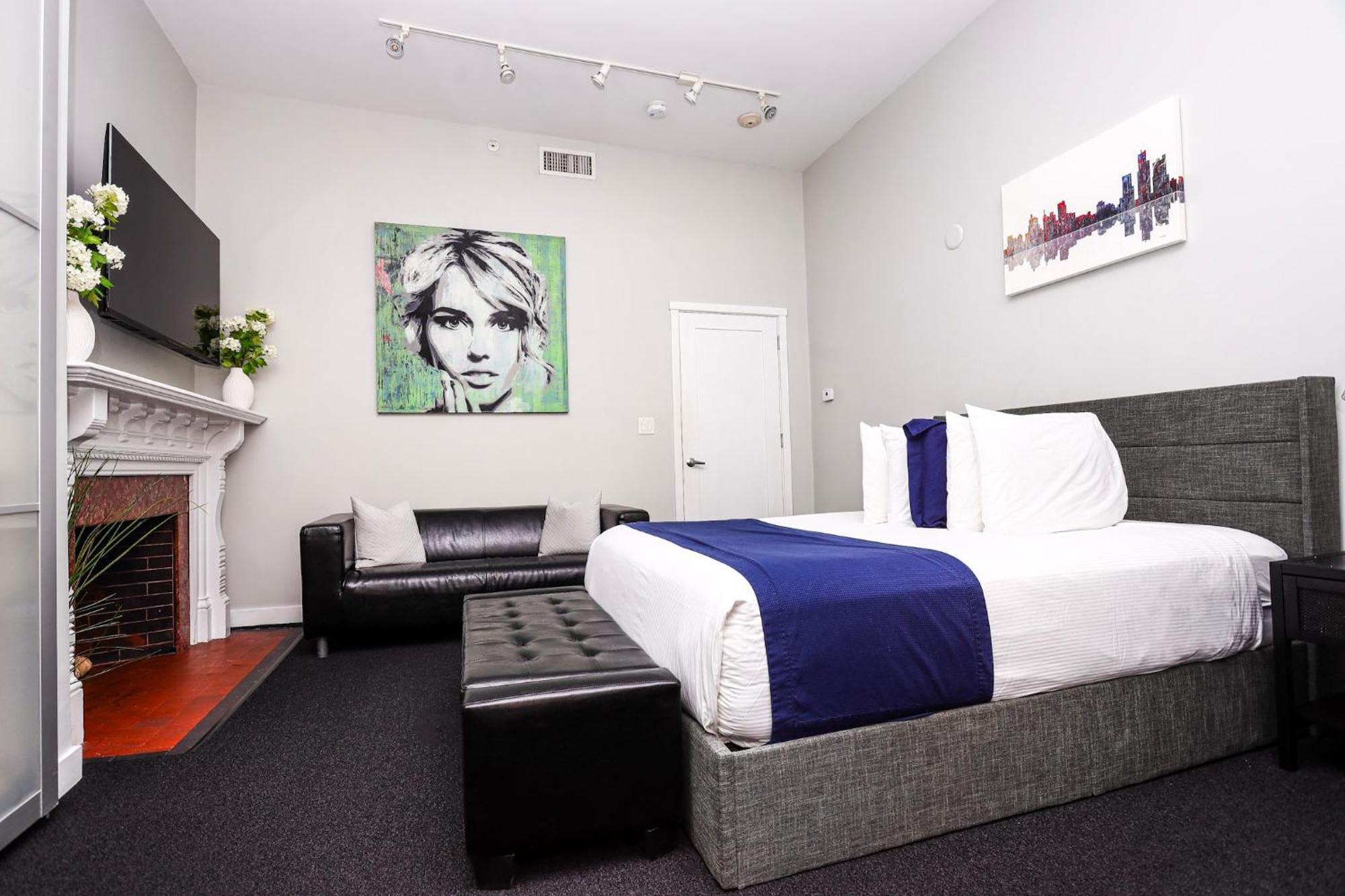 Large Stylish Newbury Street Studio W/ Kitchen 波士顿 外观 照片
